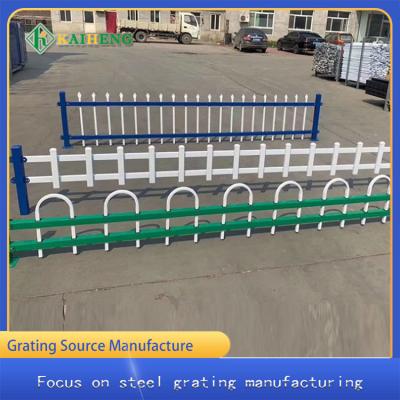 Zinc Alloy Bending Community Park Lawn Garden Edging Fence U Shaped