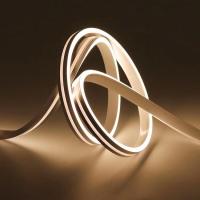 Silicon Waterproof Flexible LED Neon Strip Light IP67 Warm Cold White DC 12 / 24V For Outdoor Indoor Decor