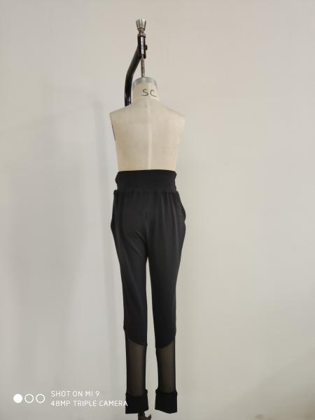 Black Show Dance Wear Performance Clothing Pattern Costum Size