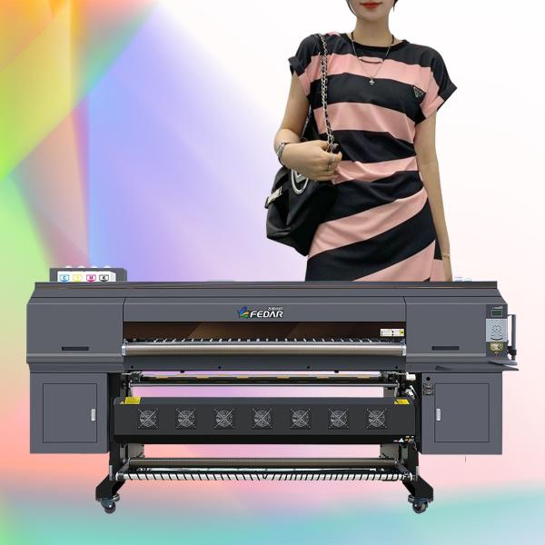 1.9m Textile Digital Print Machine Large Sublimation Printer With 8*i3200A1 Printhead For Hometextile/mat/shower Curtain