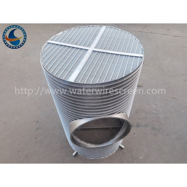 Ss Internal Axial Wire 316L ID85mm Wedge Wire Screen Pipe