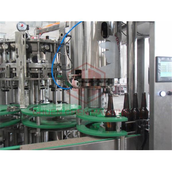800 - 1000 BPH Industrial Beer Glass Bottling Equipment for Craft Beer