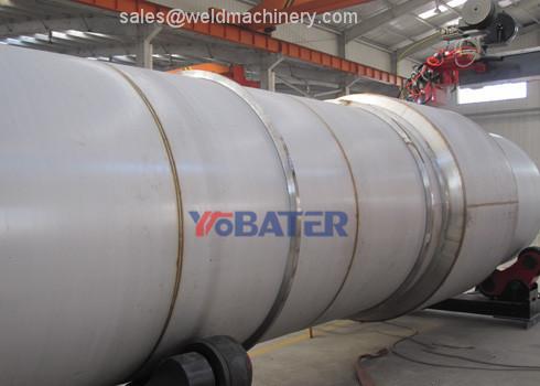 Tank girth seam welding automatic seam welder for C.S and S.S. pressure vessels and tankers