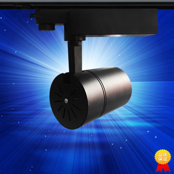 Factory Price CE approved 3-fase Led track light Black color cree COB 35W LED lighting