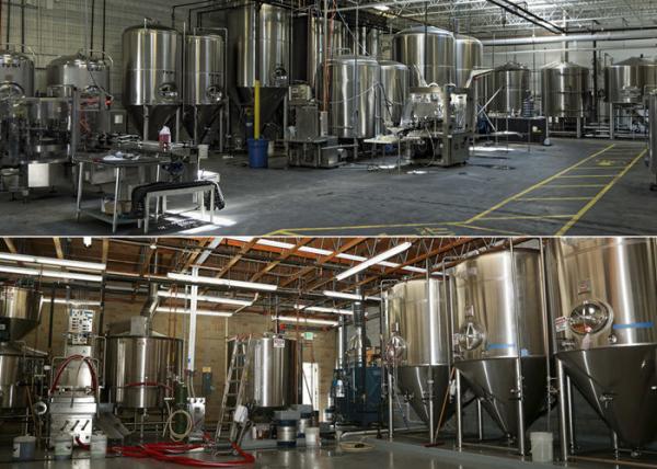 35HL Large Brewing Equipment Fabrication SS316 Material Advanced CIP Cleaning System
