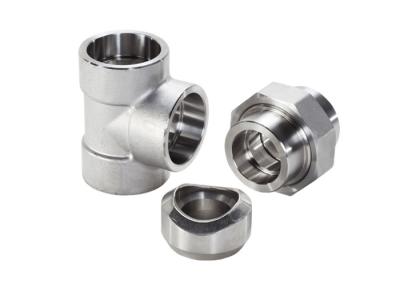 High Precise  Stainless Steel Socket Weld Fittings , ASTM A182 F304 Ss Pipe Fittings