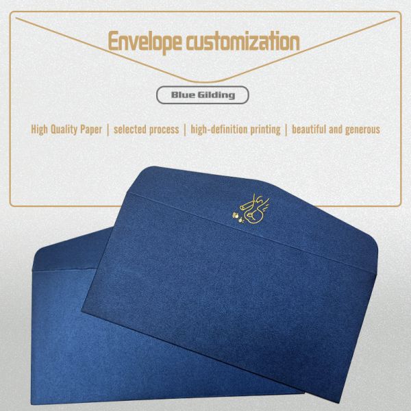 C6 C5 Wedding Invitation Envelope Accept Blue Red For Greeting Cards