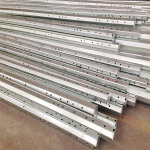 13.8KV 30FT Philippines Points d'acier de distribution galvanisés à chaud poteaux d'acier octogonaux Hongxin