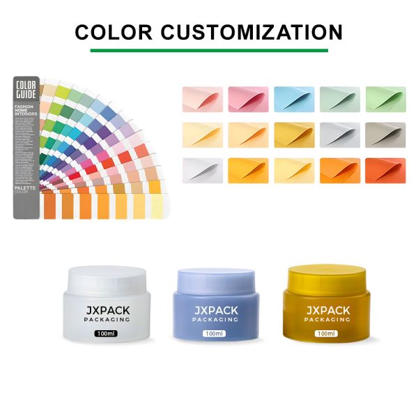 Lightweight PP Cream Jar - Customizable Plastic Cosmetic Jar with Food-Grade PP Material for Skincare Packaging