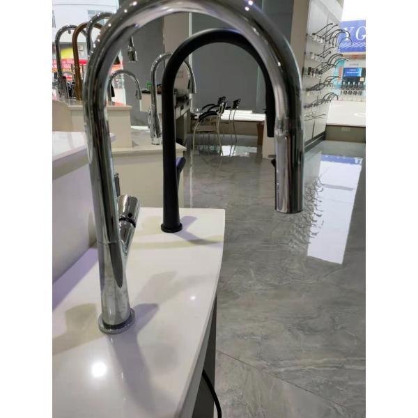 2022 Best Seller Bathroom Brass Pull Out Kitchen Faucet with Two Functions Hotel