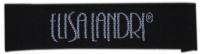 Square Colorful  Woven Clothes Label Flat Appearance Fade Proof