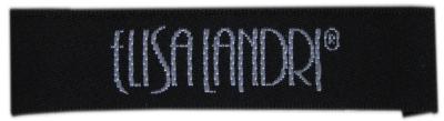 Square Colorful  Woven Clothes Label Flat Appearance Fade Proof