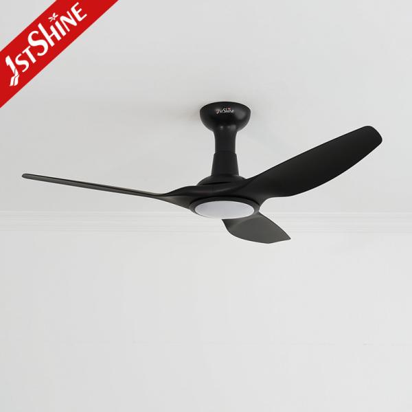 Serviço de soluções de iluminação Ventilador de teto LED de 52 polegadas com motor DC e construção de plástico metálico