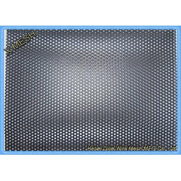 Round Hole Hot Dipped Galvanized Decorative Perforated Metal Panels Mild Steel / Carbon Steel
