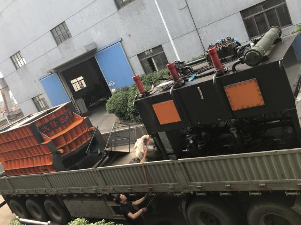 força nominal de 630 toneladas de controle remoto de corte da máquina da sucata de 380v 3hp 50hz