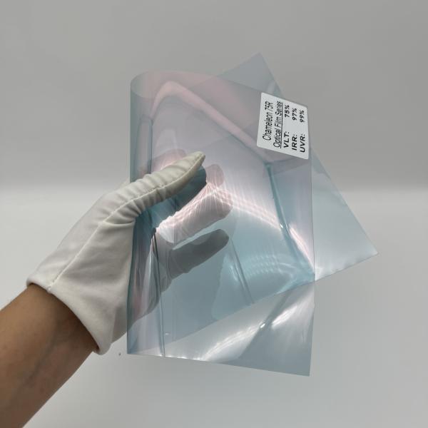 NASDIO Chameleon Window Film High Clarity 75%VLT UV Proof Lightweight