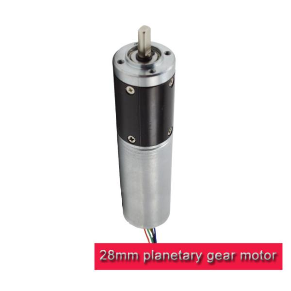 28PA2847 Mini Planetary Gearbox , DC Brushless Planetary Gear Motor 24v 12v