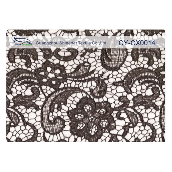 Good Design Embroidered Nylon Lace Cotton Fabric for Shirt , Bag CY-CX0014