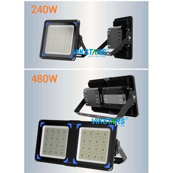 Освещение спорт СИД IP65 SMD3030 на открытом воздухе с черным алюминиевым кронштейном