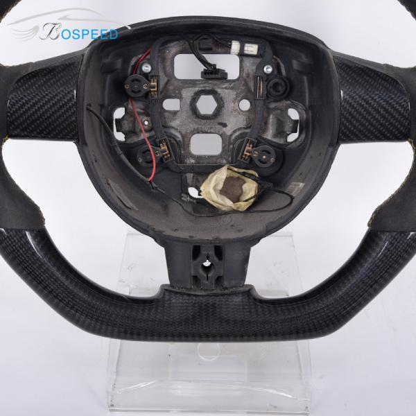 LED OEM Ford Raptor Carbon Steering Wheel Red Black Leather