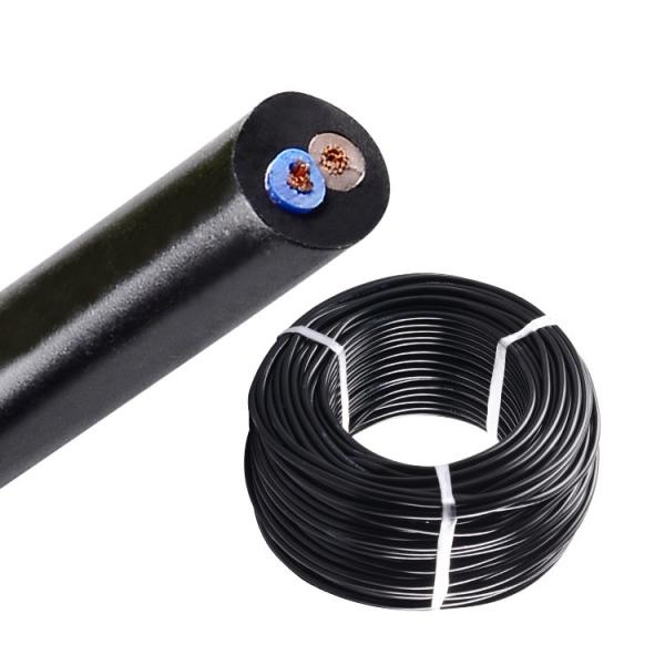 Силовой кабель Ac штепсельной вилки 3 Pin ЕС резиновый связывает 1.2m 1.5m 1,8 метра