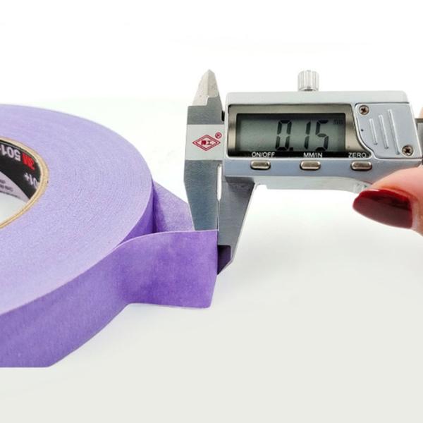 3M 501+ cinta de enmascaramiento púrpura Resistencia a altas temperaturas 150°C 300°F