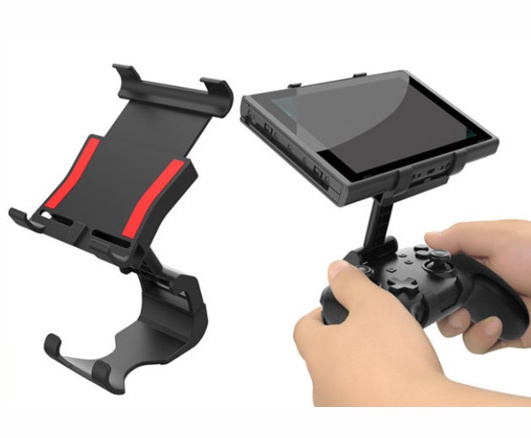 ABS Controller Clip Wireless Grip Stand Mount for Nintendo for Switch Lite OLED 2 PC One Model Packaged Box Game Accessories