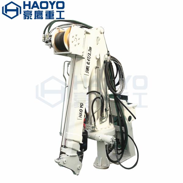 Knuckle Boom Offshore Provision Ship Deck Folating Dock Cranes