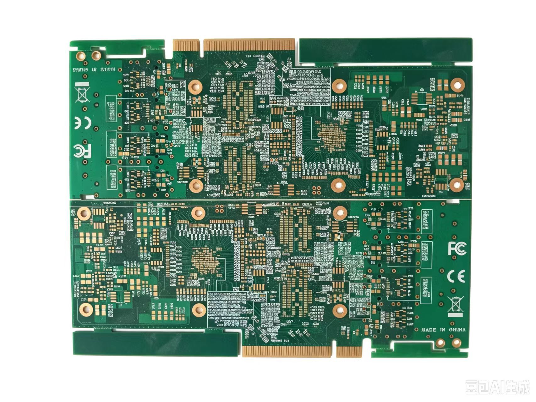 RF/Microwave PCB with Low Loss Materials for 5G Base Stations and Radar Systems