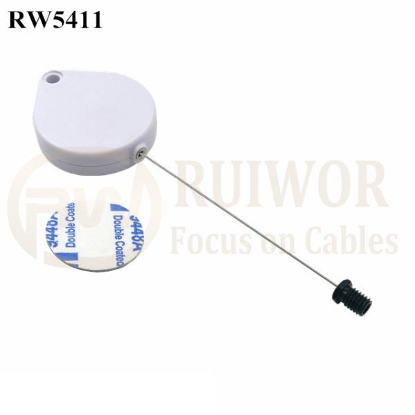 RW5411 Heart-Shaped Security Pull Box Plus M6x8MM /M8x8MM Or Customized Flat Head Screw Cable End