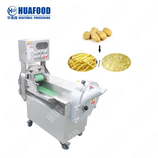 Automatic Fruit And Vegetable Cassava Cutter Potato Chips Slicer French Fries Cutting Machine