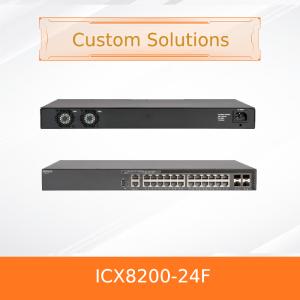 RUCKUS ICX RUCKUS ICX8200-24F Enterprise Stackable Fiber Access Switch