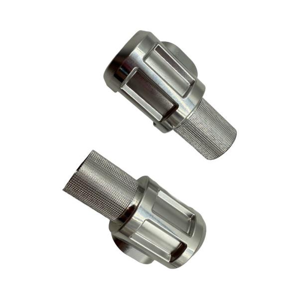 Partes mecanizadas CNC de aluminio pulido de alta precisión