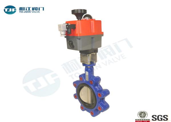 Cast Iron Wafer Butterfly Valve PN10 / PN 16 For Water Source Projects
