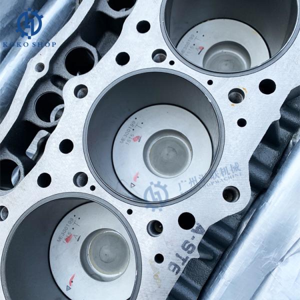 Excavator Cylinder Block 6D16 6D16T Mitsubishi Excavator Engine Spare Parts Assembly for SK330-6