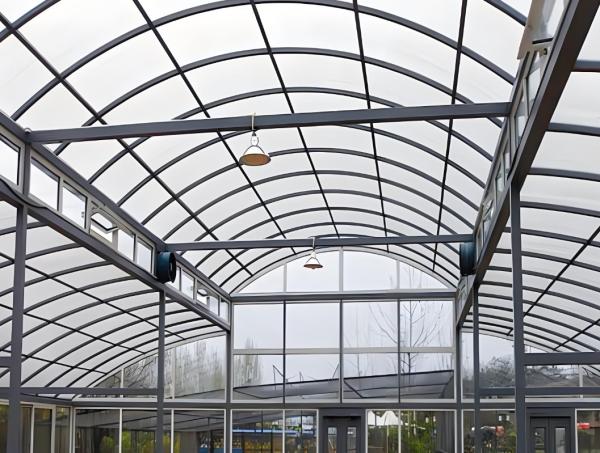 20GP 40GP 40HC Span Multi PE Film Plastic Agriculture Greenhouse Kit for Multi-Span