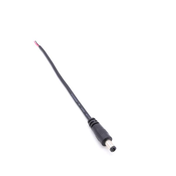 Round 2.1 X 5.5 Mm Dc Power Connector , Waterproof DC Male Female Connector