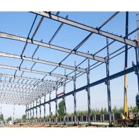 Galvanized Prefabricated Steel Building Metal Steel Warehouse Construction Q345