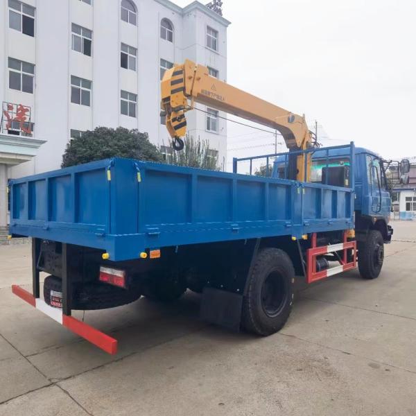 Cargo Truck Mounted   Crane     Straight Boom Crane  Lifting  Truck