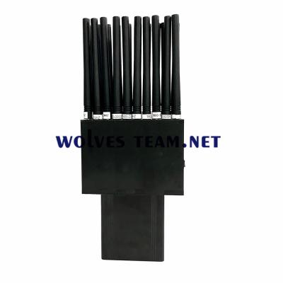 Faixas Handheld do jammer CDMA G/M 433MHz 20 do sinal de L1 L2 L5 Lojack