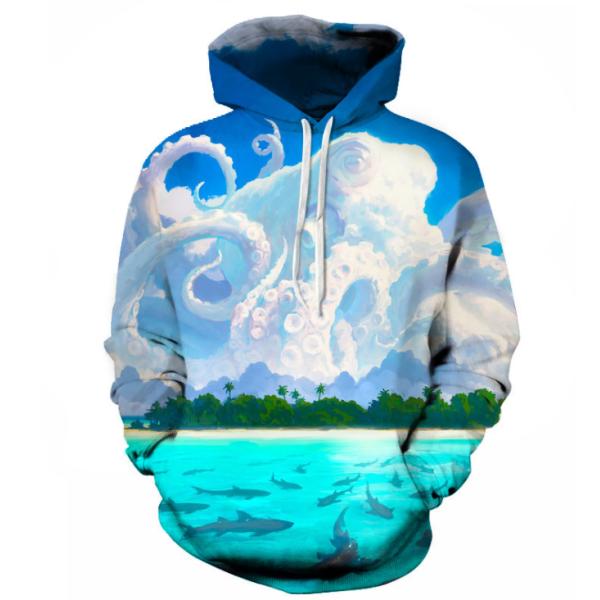 Wholesales men hoodie 3d sublimation print xxxxl jumper hoodies