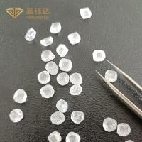 Os diamantes sintéticos sem cortes 1.0ct 2.0ct 3.0ct lustraram o corte brilhante redondo