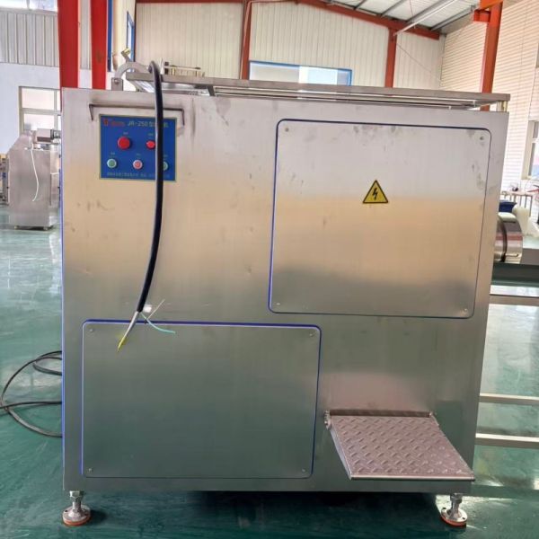 High Capacity Industrial Meat Grinder SJR-D200 1000-3000kg/h Heavy Duty Electric Frozen Meat Mincer for Processing Line