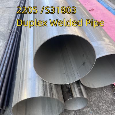 2205 Duplex Stainless Steel Welded Pipe 325*6*6000mm S32205 1.4462 S31803
