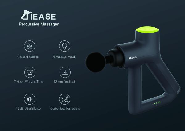 24V Li - Ion Cordless Body Massager Machine Noise Free IEase Wireless For Trainer Coach