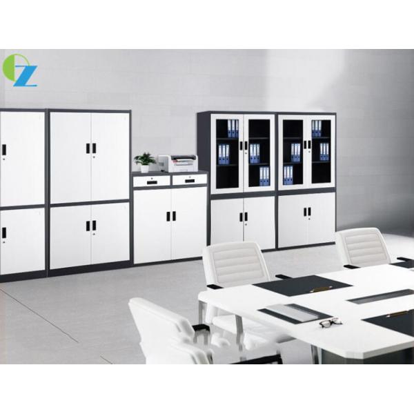 Хранение опиловки кухонного шкафа стеклянного и стального офиса картотеки раздвижной двери стальное