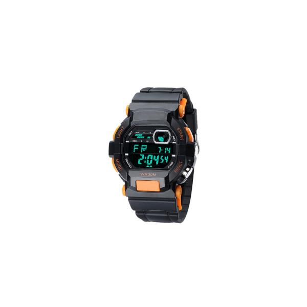 Sports Style Electronic Children'S Digital Watch 30M Water Resistant SS Back Cover