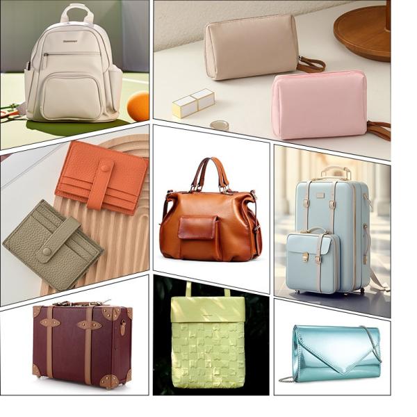 Soft Touch Microfiber Fabric PU Synthetic Leather For Bags