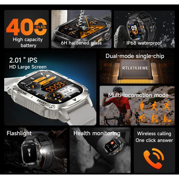 AK80 Smart Watch 2.01