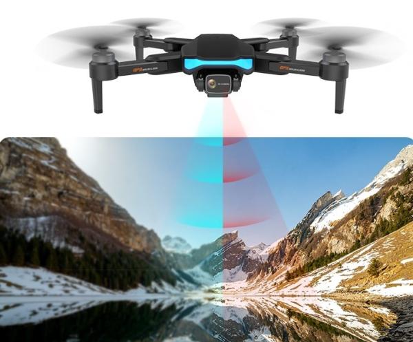 5G Wifi GPS Brushless Motor 6K HD Camera Long Ran Remote Control Small Drone Quadcopter Aerial Photography Security Protection